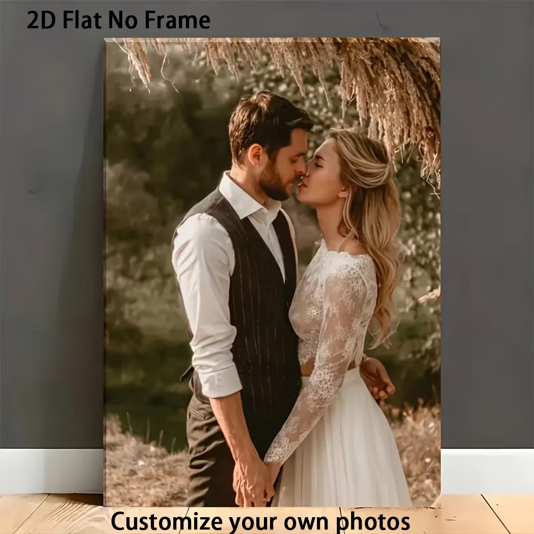Home Decor Fabric - Custom Photo Canvas Poster — Multiple