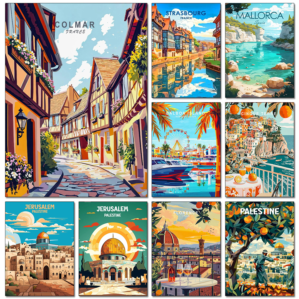 Home Decor London - Urban Architecture Diamond Painting Kit London