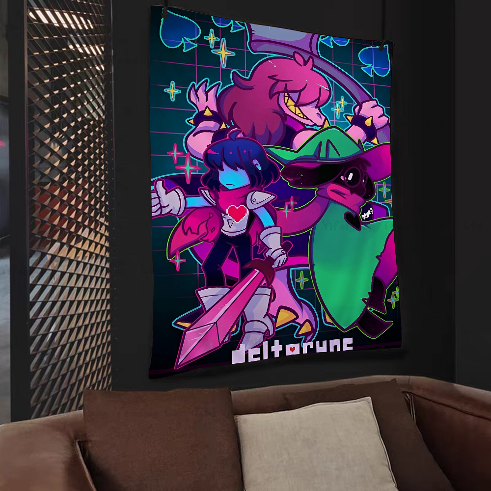 Home Decor Video - Deltarune Video Game Printed Large Wall