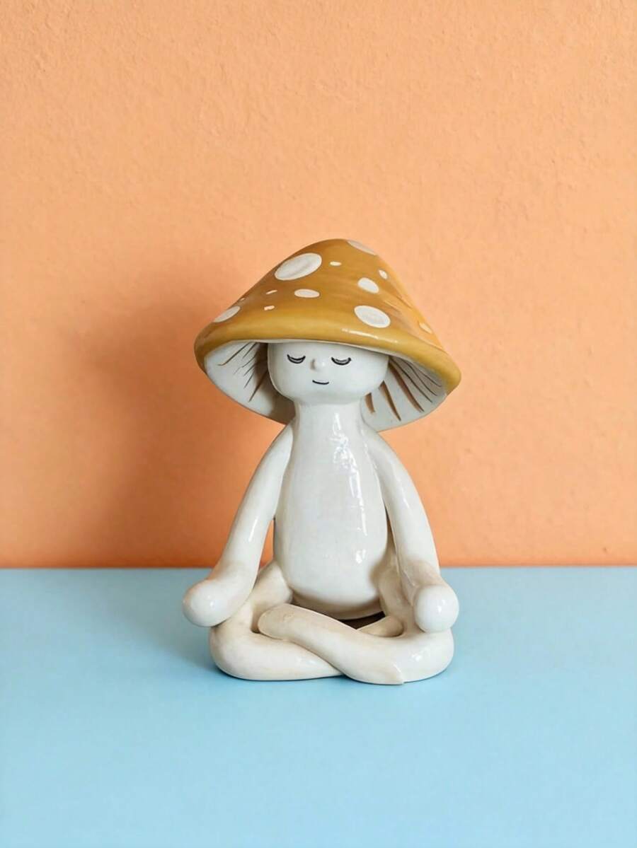 Home Decor Yoga - Joivida 1pc Cute Meditation Sitting Yoga