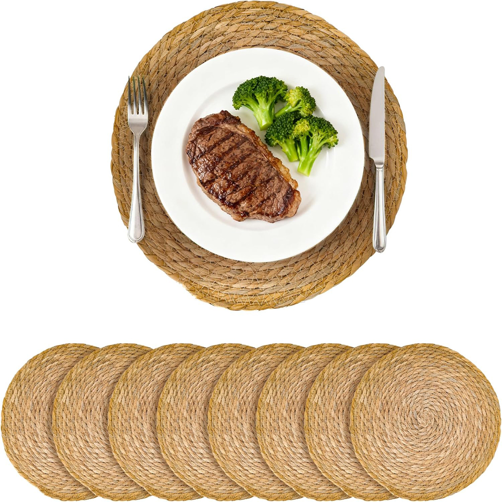Home Decor Rattan - 2/5pcs Pot Mats Handwoven Rattan Placemats