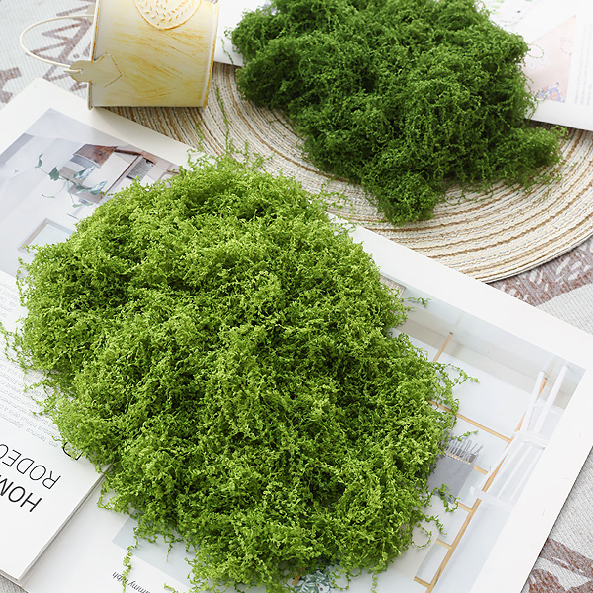 Home Decor Handicraft - about 20g Artificial Green Plants Polyester