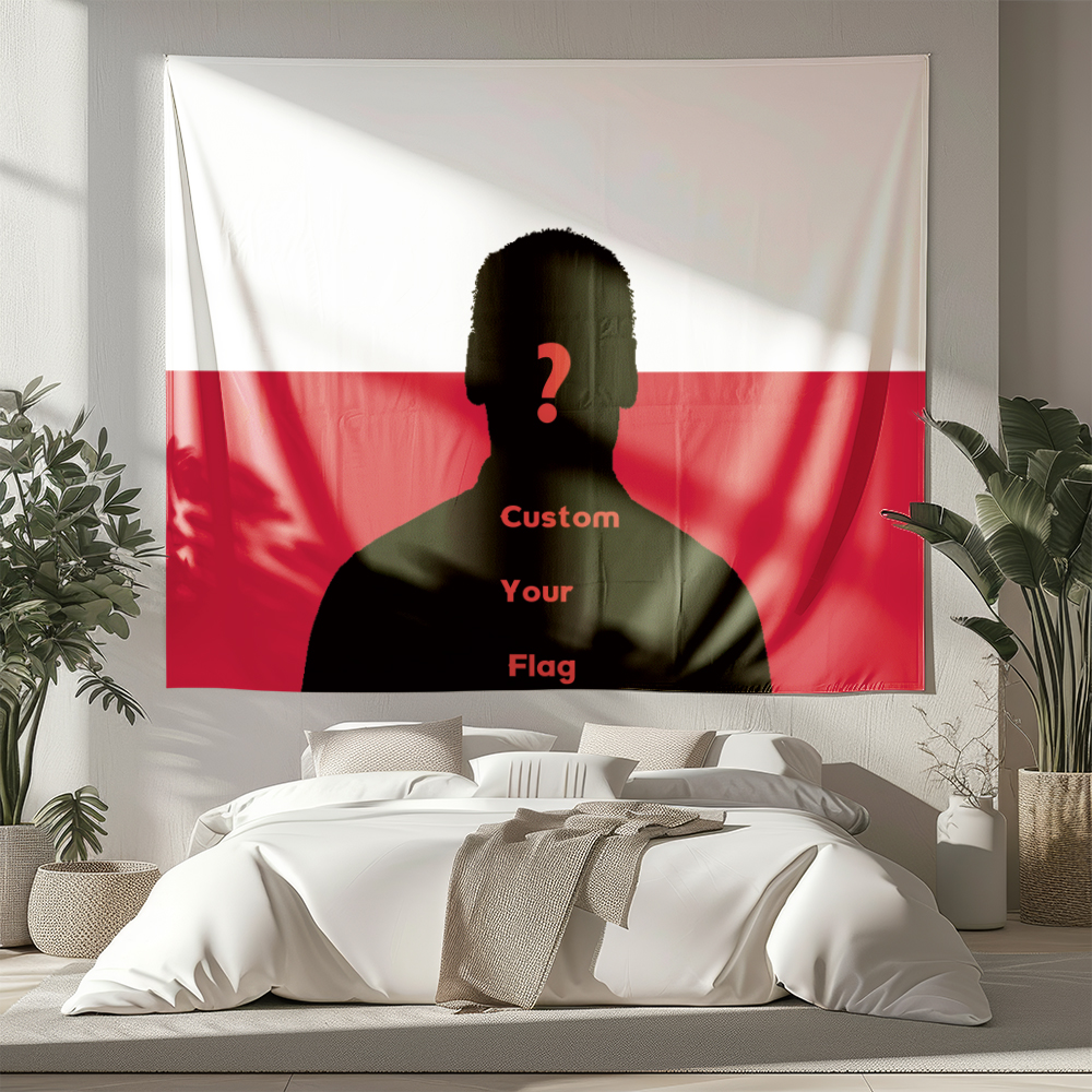 Home Decor Fabric - 1Pc Custom Photo Polyster Flag Backdrop,Home