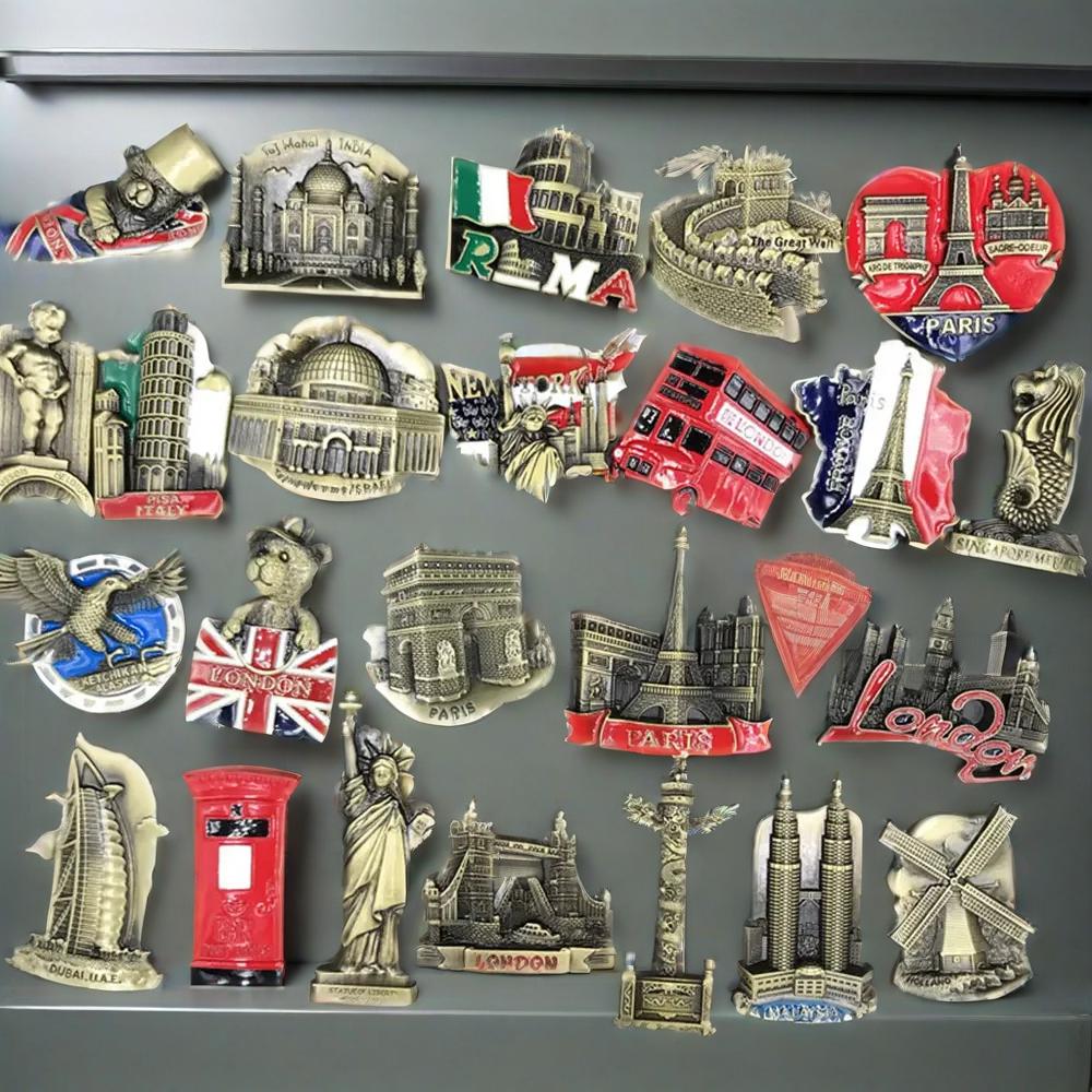 Home Decor London - Metal Fridge Magnet Refrigerator USA Alaska