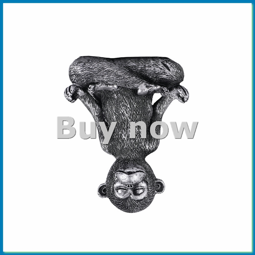 Home Decor Yoga - Meditating Monkey Statue Resin Yoga Buddha