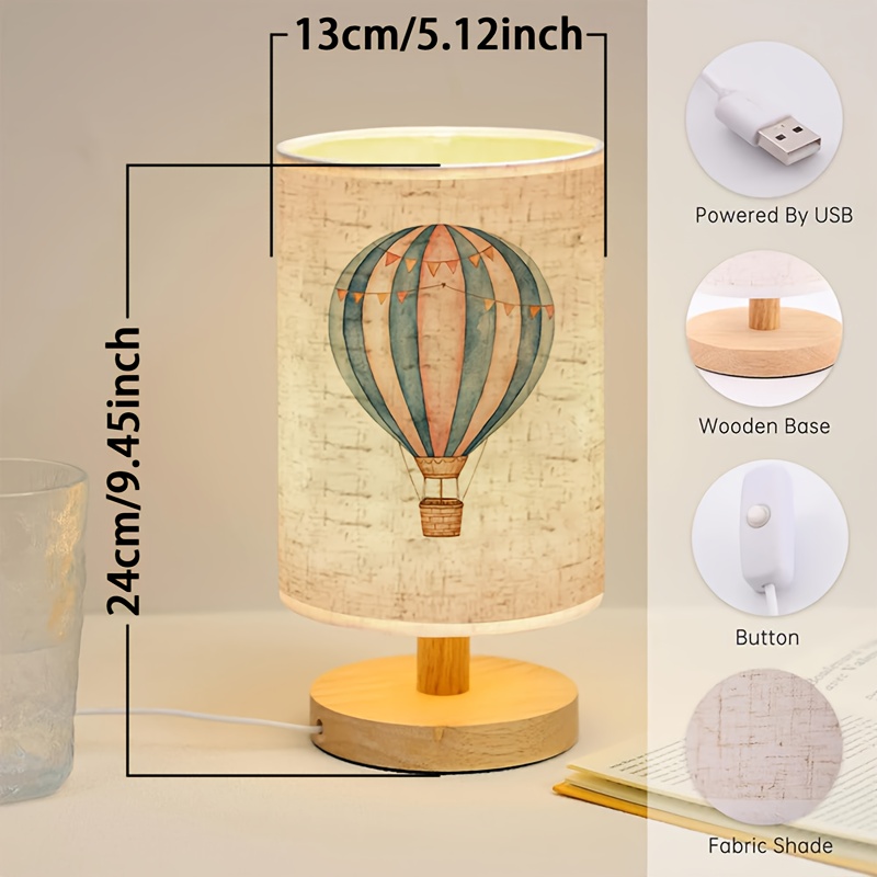 Hot Air Balloon Printed Minima – обзор и цена Home Decor Fabric
