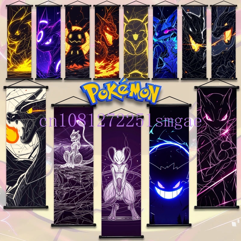 Pokémon Charizard Umbreon Eeve – обзор и цена Canvas Painting