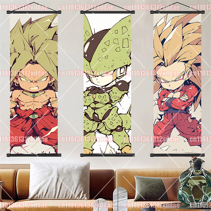 Dragon Ball Anime Scroll Paint – обзор и цена Canvas Painting