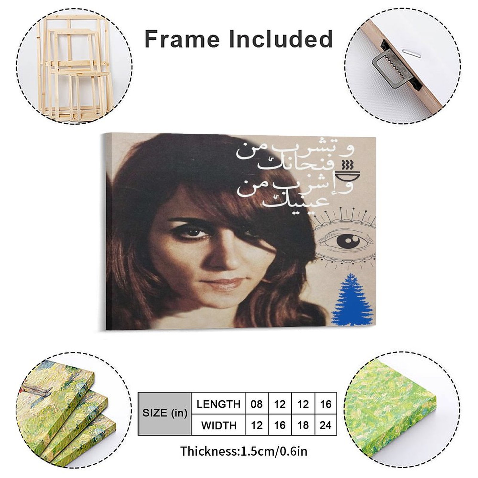Fayrouz Canvas Paintings Plaqu – обзор и цена Home Decor Mirror