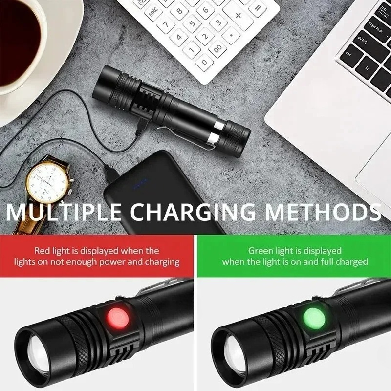 T6 LED Rechargeable Flashlight – обзор и цена Home Decor Outside