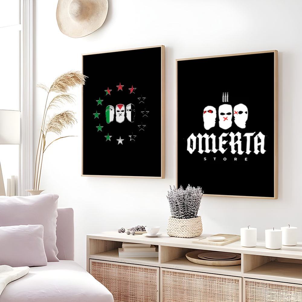 Brand Omerta Maes 47 logo blac – обзор и цена Home Decor Brand