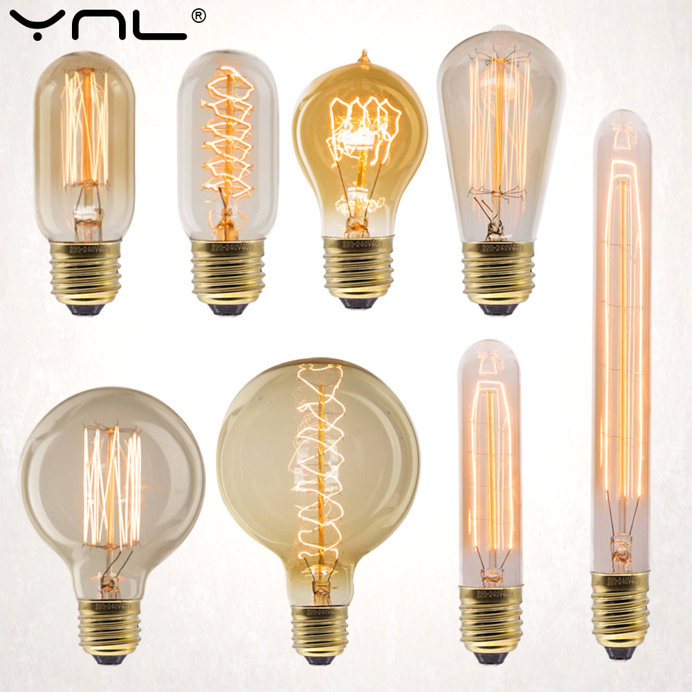 E27 Retro Edison Bulb 220V 40W – обзор и цена Home Decor Retro