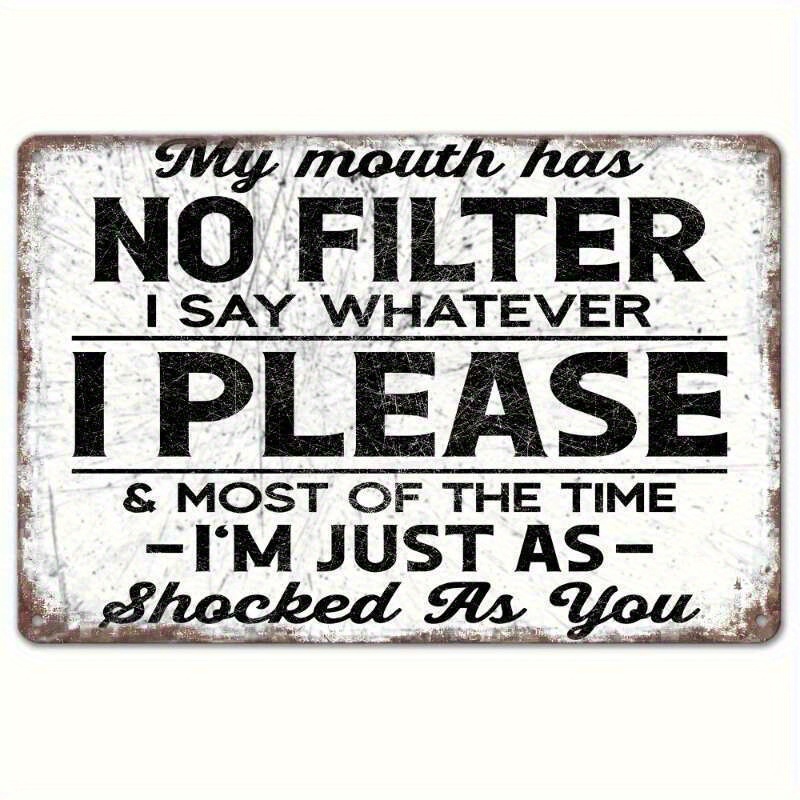 Satirical Metal Vintage Wall S – обзор и цена Home Decor Quotes
