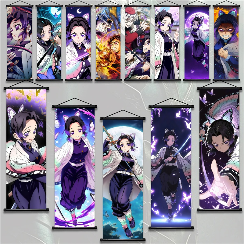 Shinobu Kocho Demon Slayer Art – обзор и цена Home Decor Fabric