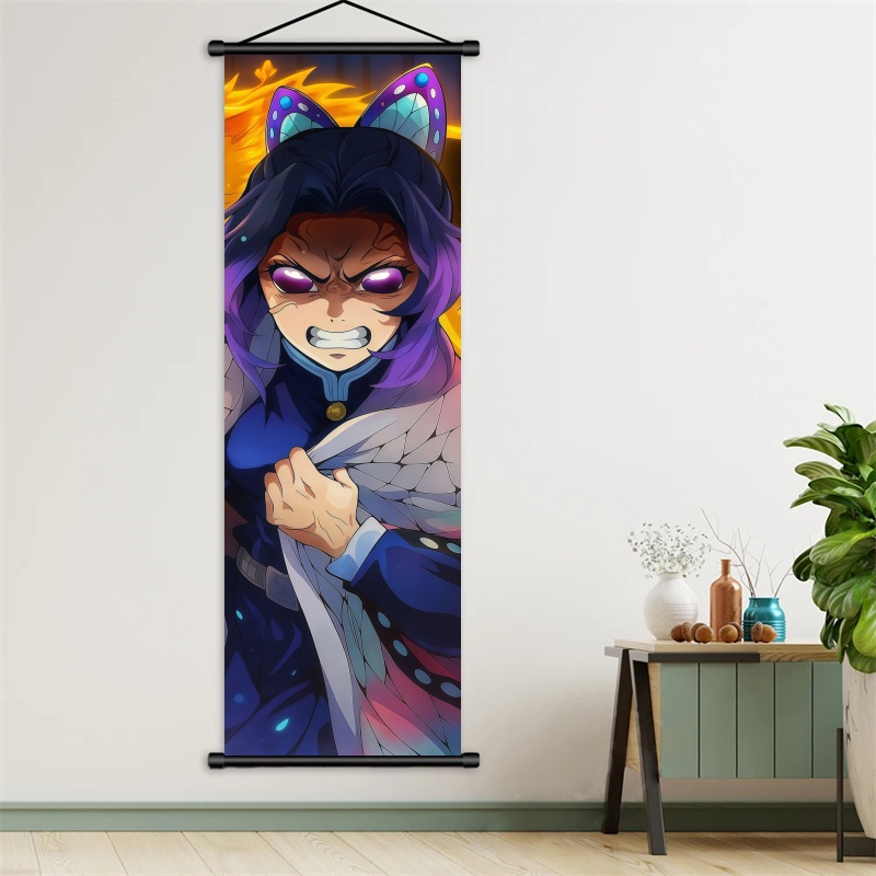 Shinobu Kocho Demon Slayer Art – обзор и цена Home Decor Fabric