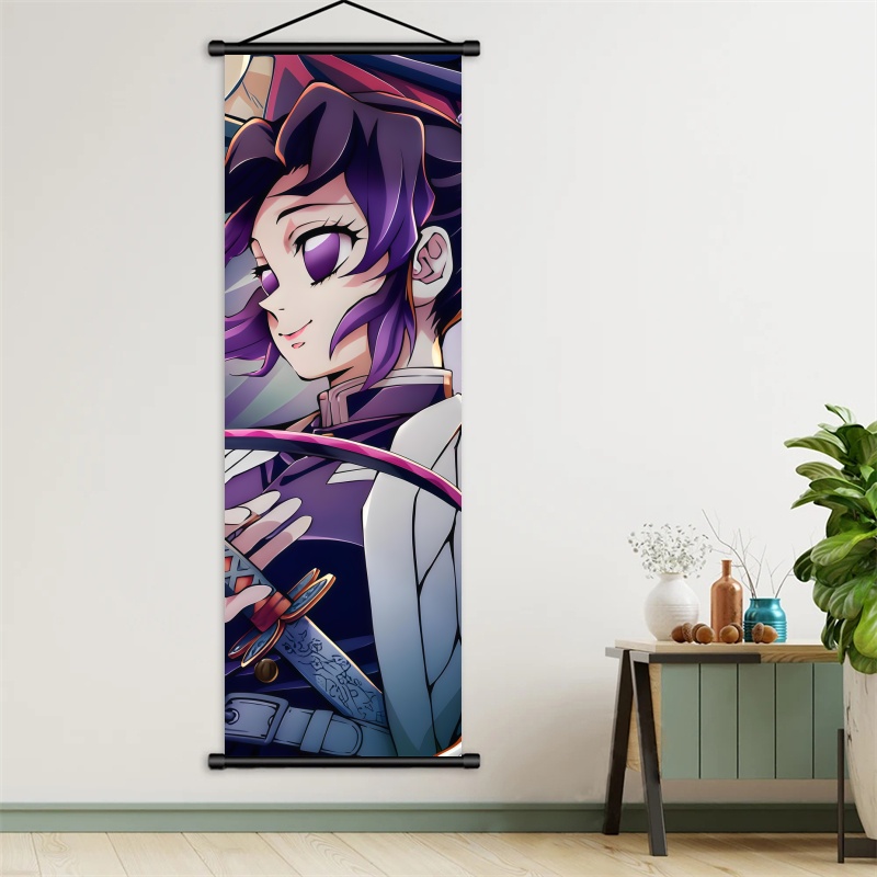Shinobu Kocho Demon Slayer Art – обзор и цена Home Decor Fabric