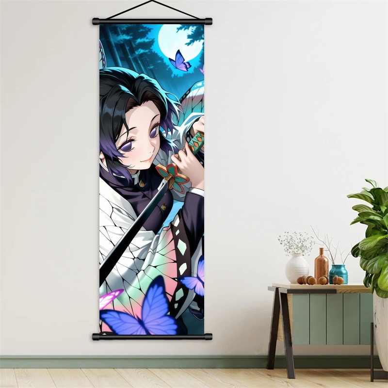 Shinobu Kocho Demon Slayer Art – обзор и цена Home Decor Fabric