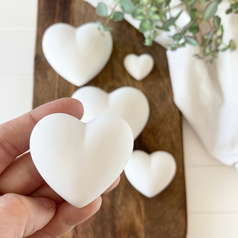 5pcs Heart-Shaped Gypsum Candl – обзор и цена Home Decor Handicraft