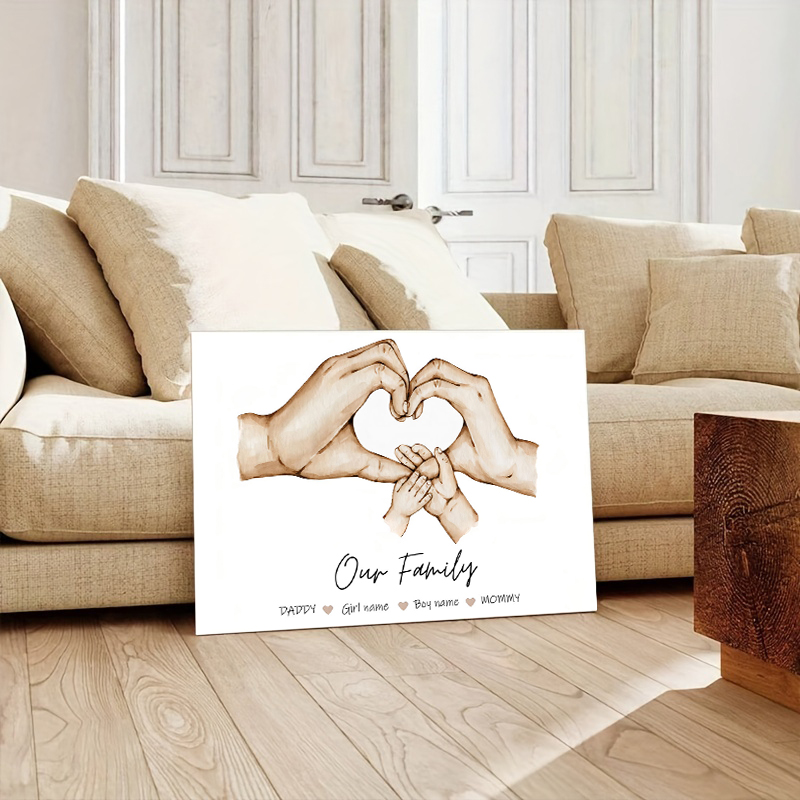 Personalized Custom Family Han – обзор и цена Home Decor Japandi