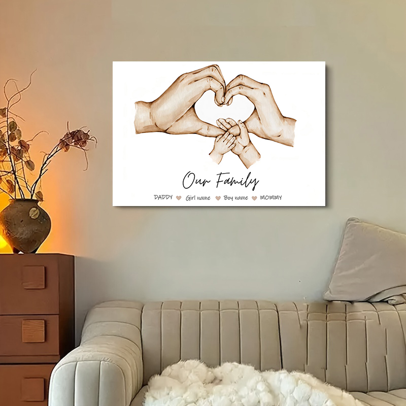 Personalized Custom Family Han – обзор и цена Home Decor Japandi