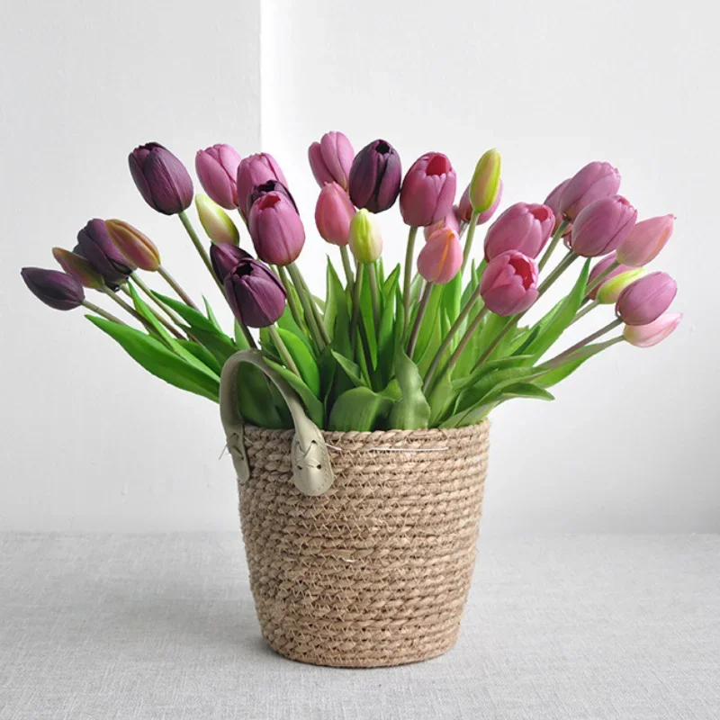 5 Heads Artificial Tulip Tacti – обзор и цена Home Decor Tulip