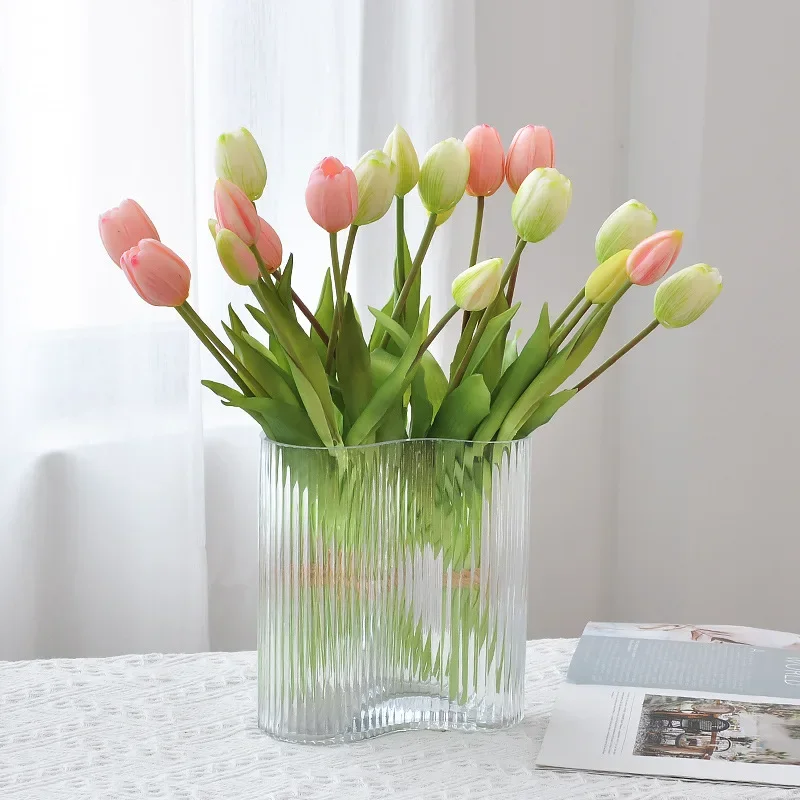 5 Heads Artificial Tulip Tacti – обзор и цена Home Decor Tulip
