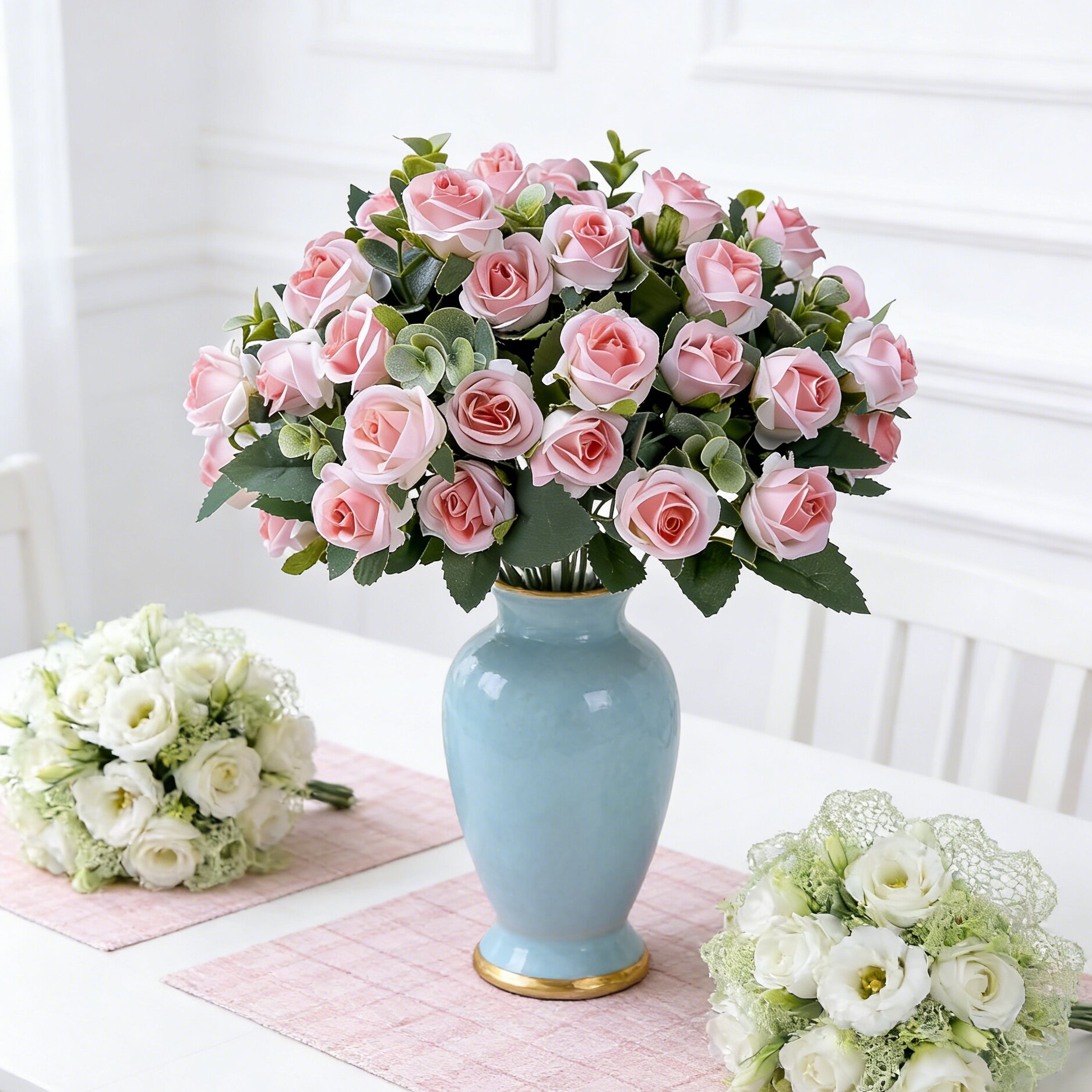 Artificial Silk Rose Flowers B – обзор и цена Home Decor Ai