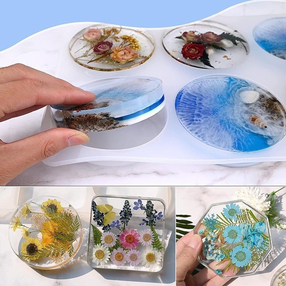 Creative Coasters Silicone Mol – обзор и цена Home Decor Handicraft