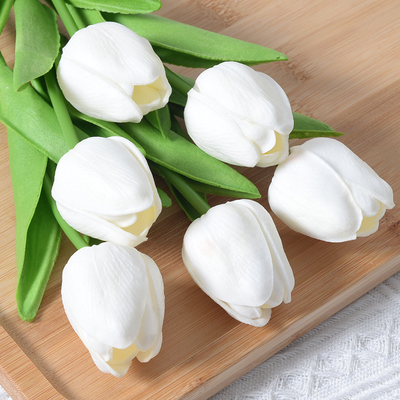 3/6/9PCS Tulip Artificial Flow – обзор и цена Home Decor Tulip
