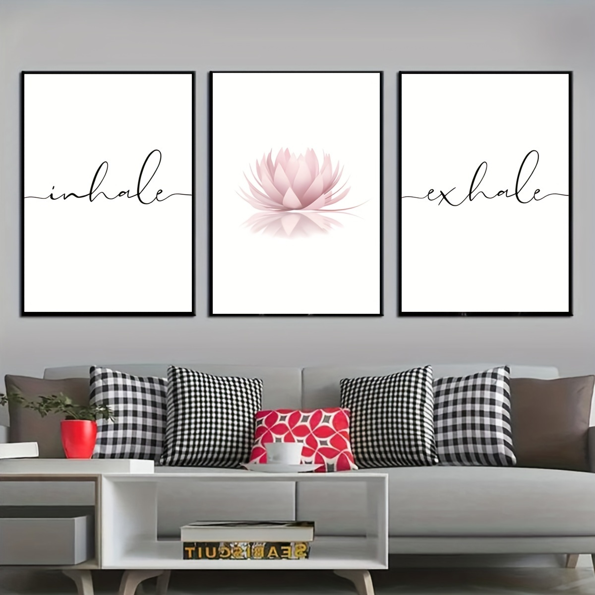 3pcs/set Inhale Exhale Zen Abs – обзор и цена Home Decor Yoga