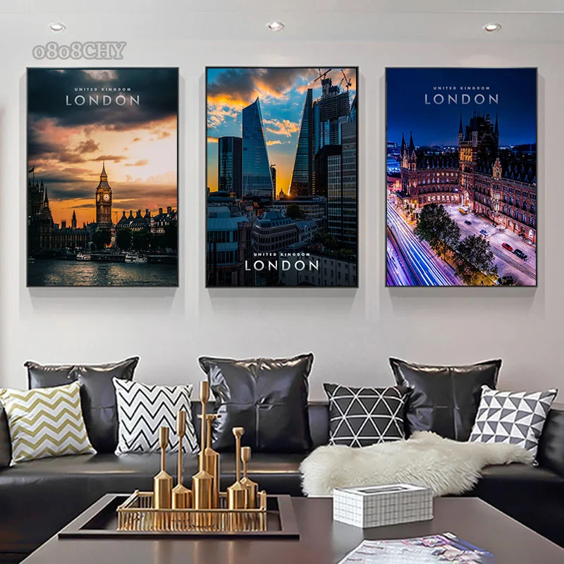 1pc frameless Beautiful City U – обзор и цена Home Decor London
