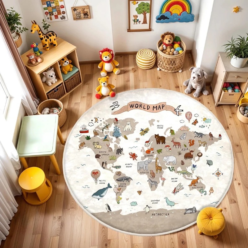 Children's Play Round Floor Ma – обзор и цена Home Decor Retailers