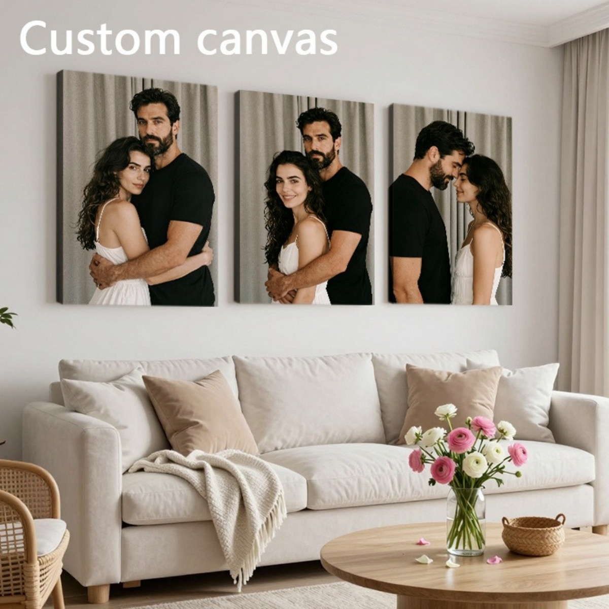 Set of 3 Custom Photo Decor Pi – обзор и цена Home Decor Fabric