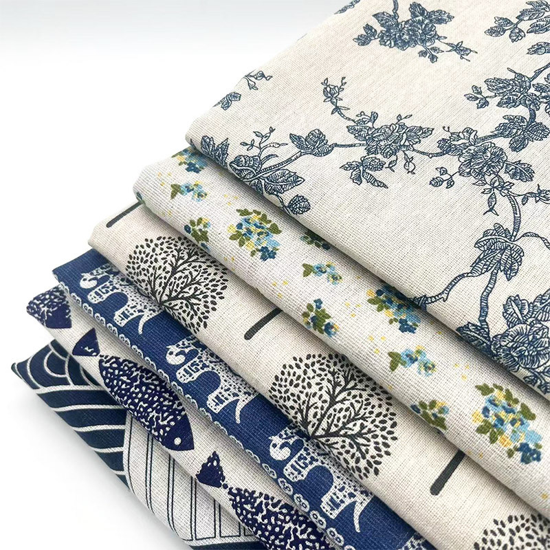Retro Boho Floral Cotton Linen – обзор и цена Home Decor Fabric