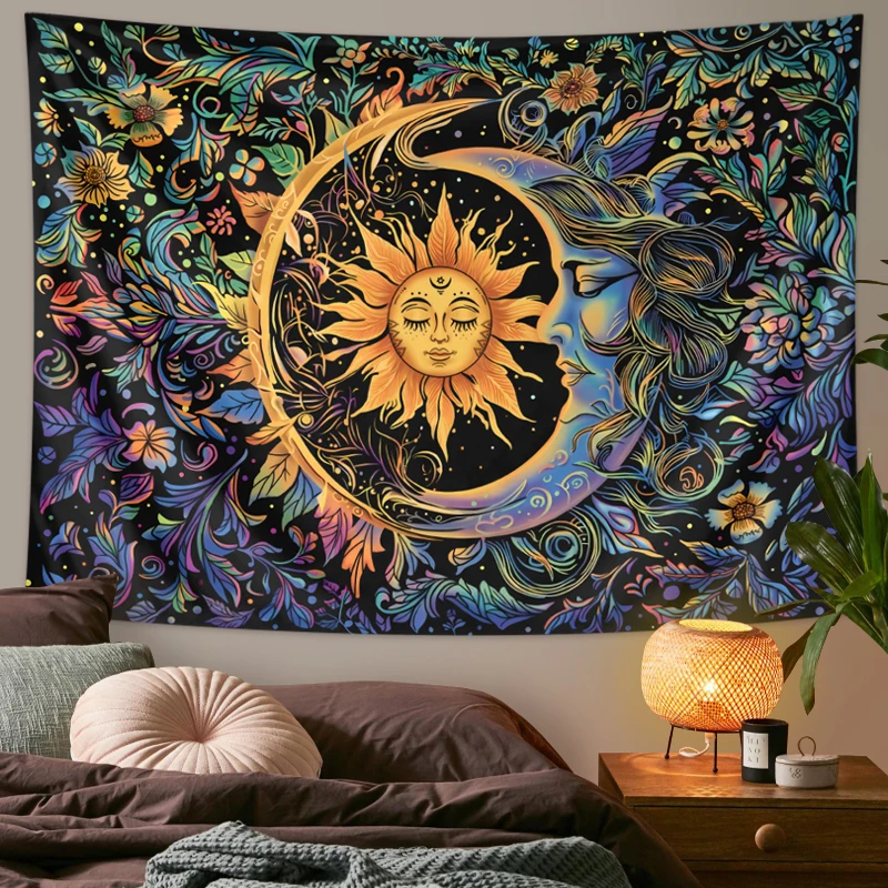 Sun and Moon Tapestry, Mystic  – обзор и цена Aesthetic Tapestry