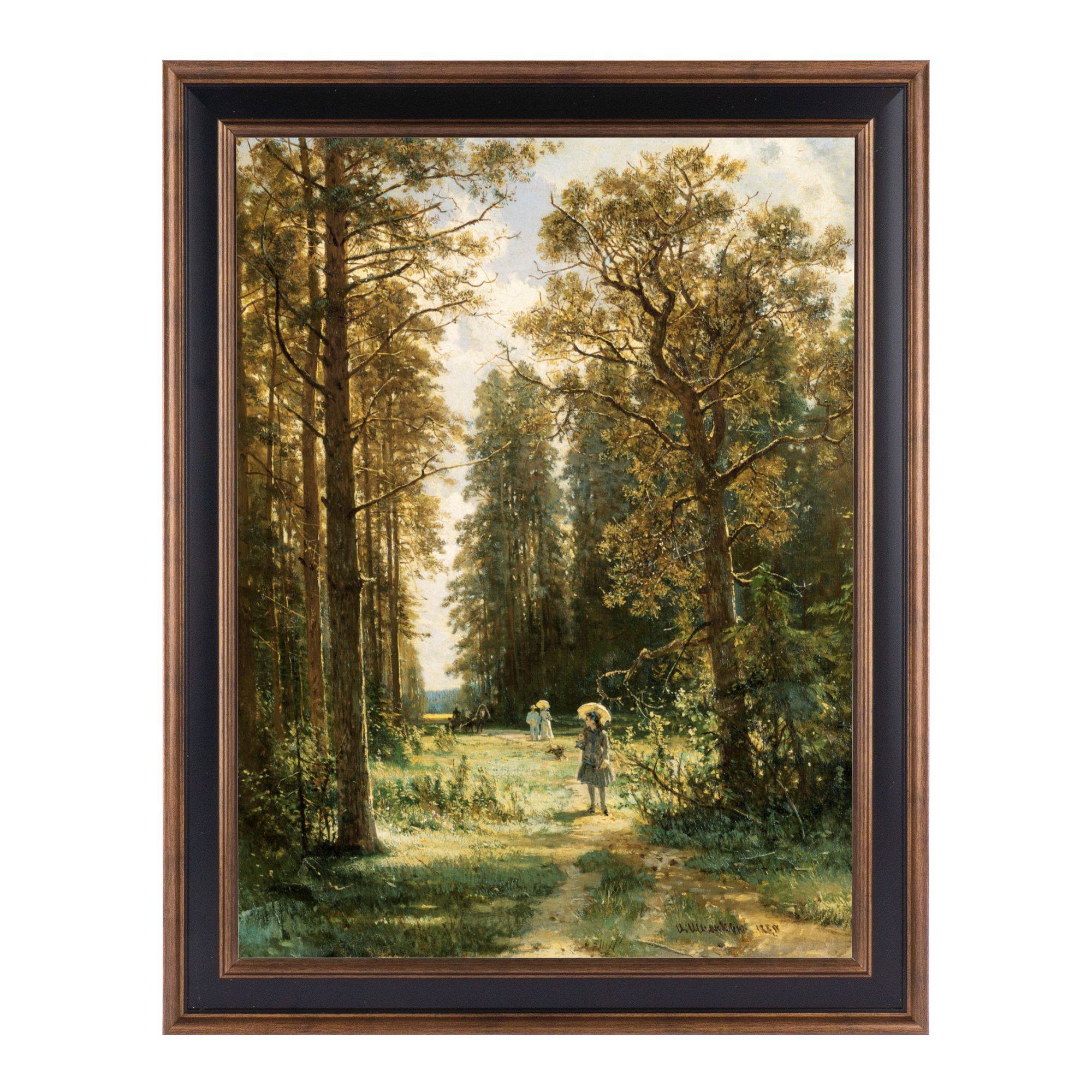 Ivan Shishkin Framed Canvas Wa – обзор и цена Home Decor Mirror