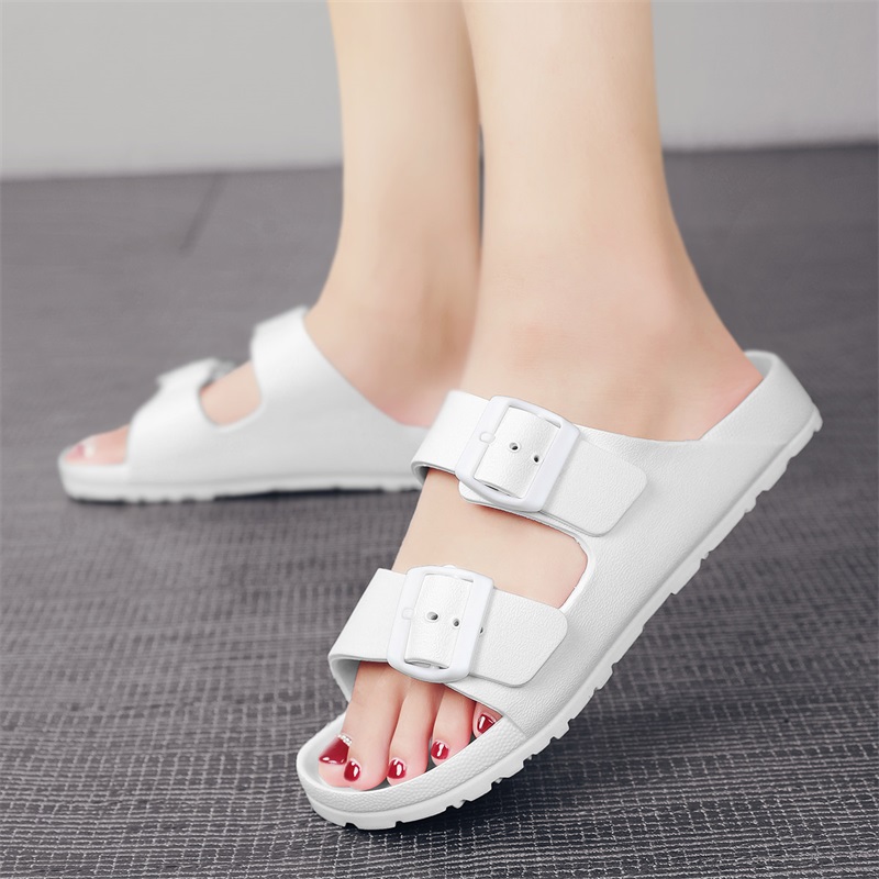 Double Buckle EVA Slippers for – обзор и цена Home Decor Outside