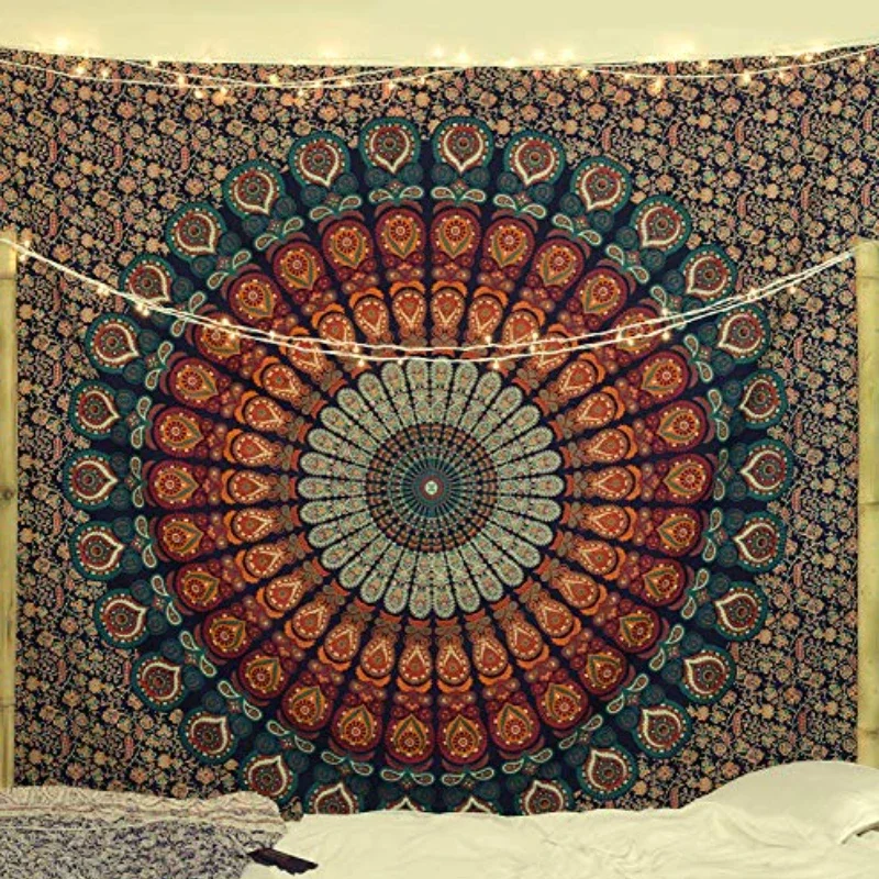 Hippie Mandala Tapestrys India – обзор и цена Aesthetic Tapestry