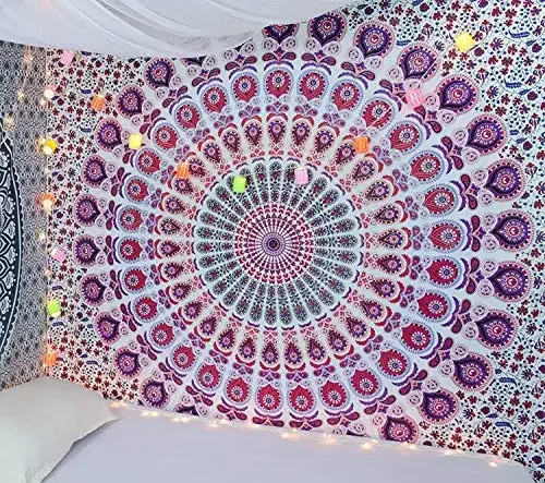 Hippie Mandala Tapestrys India – обзор и цена Aesthetic Tapestry