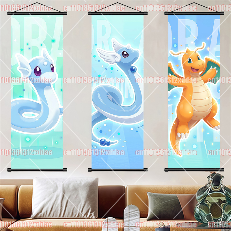 Pokemon Scroll Painting Dragon – обзор и цена Canvas Painting