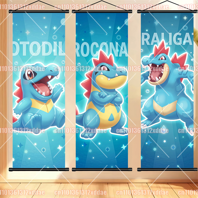 Pokemon Scroll Painting Dragon – обзор и цена Canvas Painting