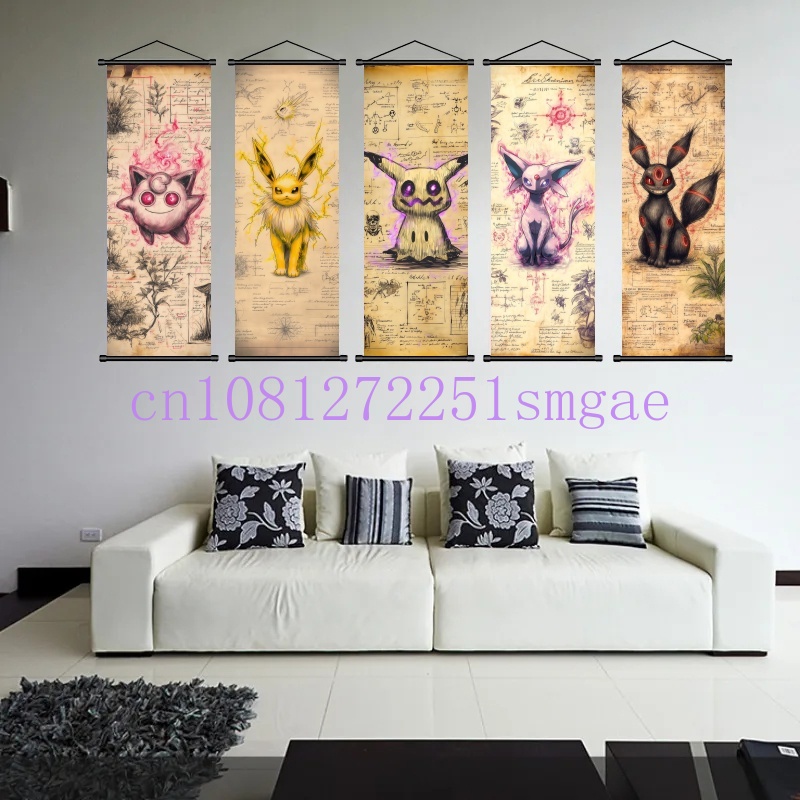 Pokemon Retro Charizard Bulbas – обзор и цена Canvas Painting