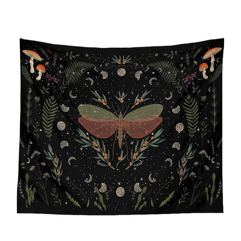Moon Tapestry Wall Hanging Mot – обзор и цена Aesthetic Tapestry