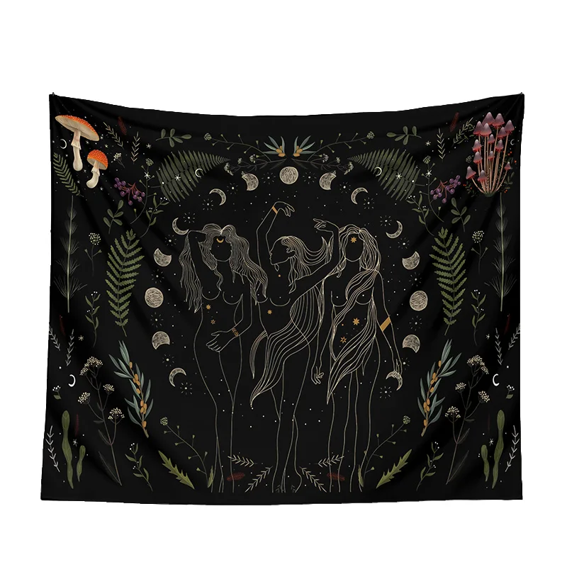 Moon Tapestry Wall Hanging Mot – обзор и цена Aesthetic Tapestry