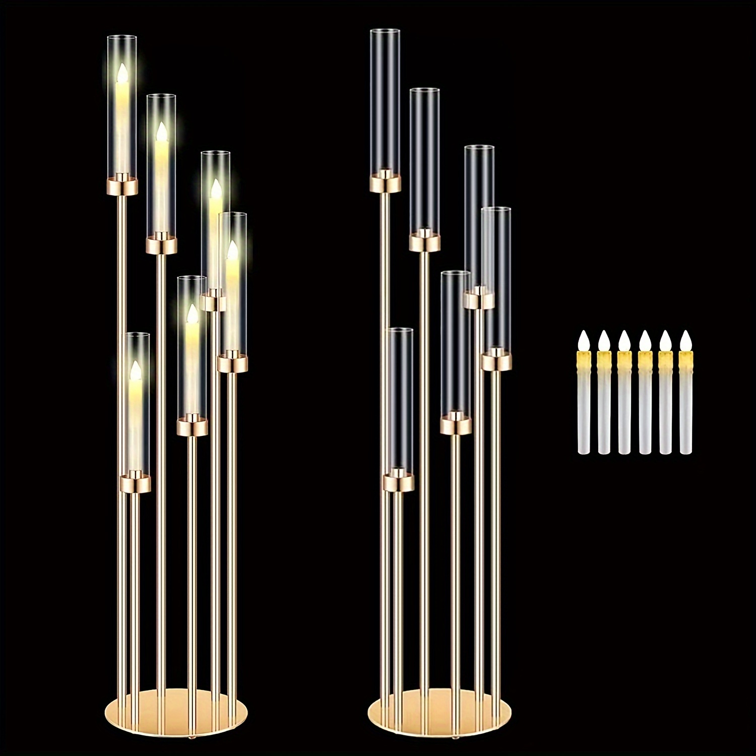 2 Sets Floor Candelabra 6 Arms – обзор и цена Flooring Home Decor