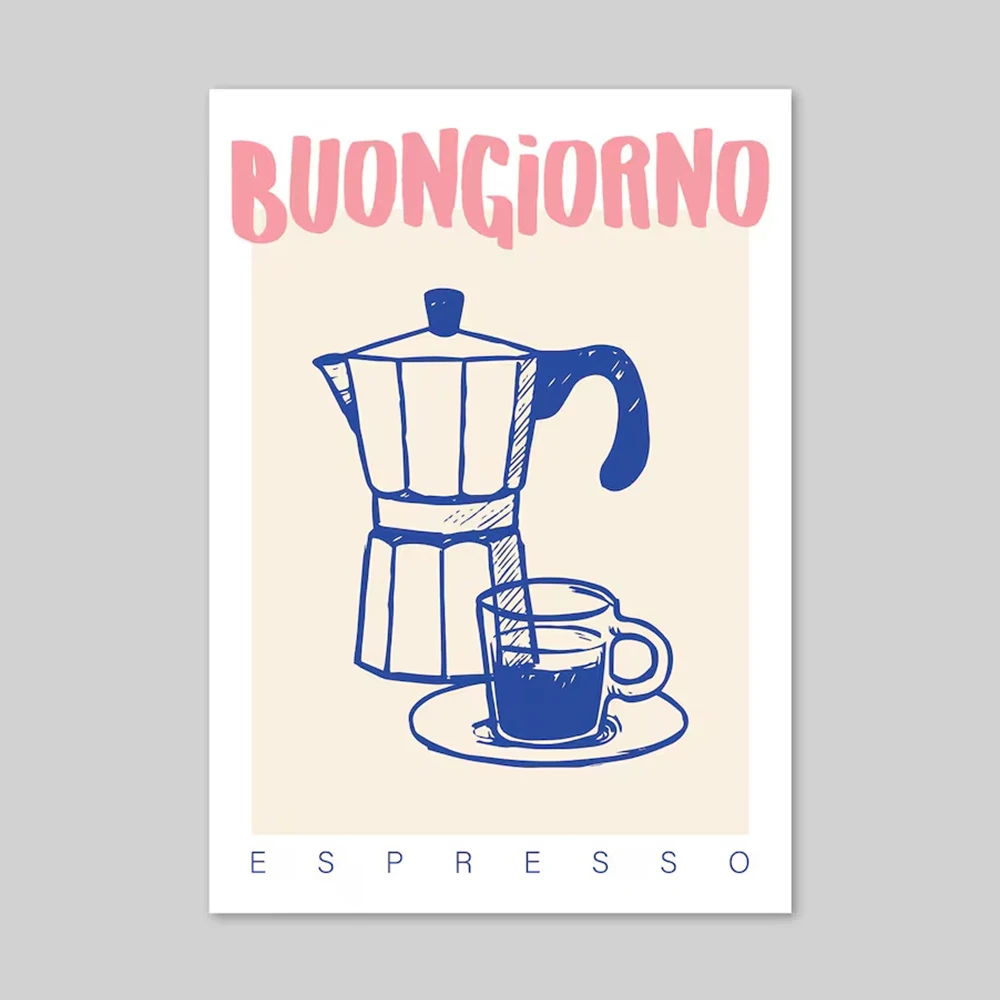 Modern Coffee Espresso Wall Ar – обзор и цена Home Decor Retro