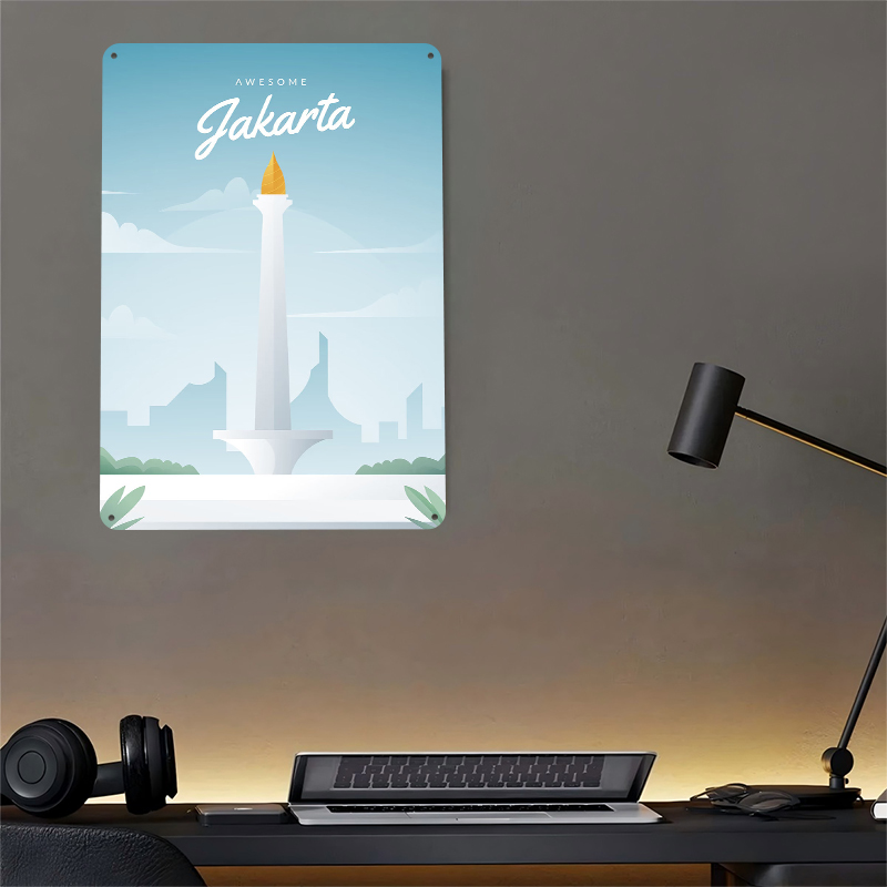 Jakarta Indonesia Tinplate Pos – обзор и цена Home Decor Jakarta