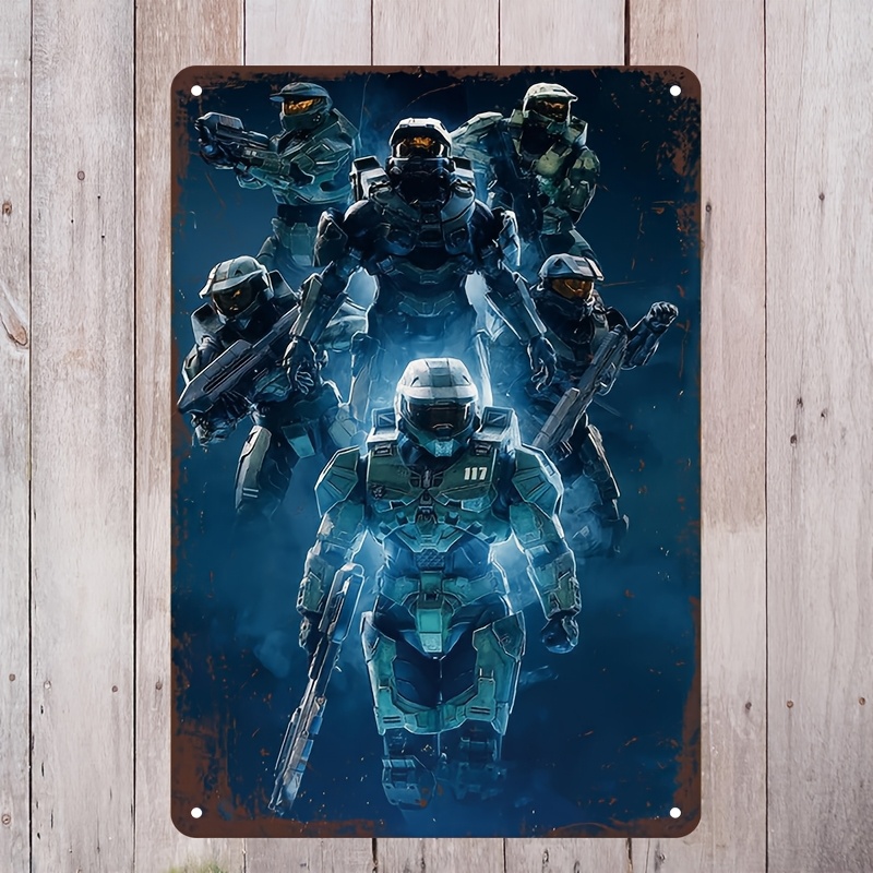 Halo-Inspired Metal Wall Art S – обзор и цена Home Decor Video