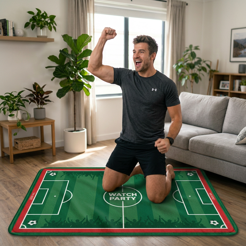 Football Field Pattern floor m – обзор и цена Home Decor Fabric