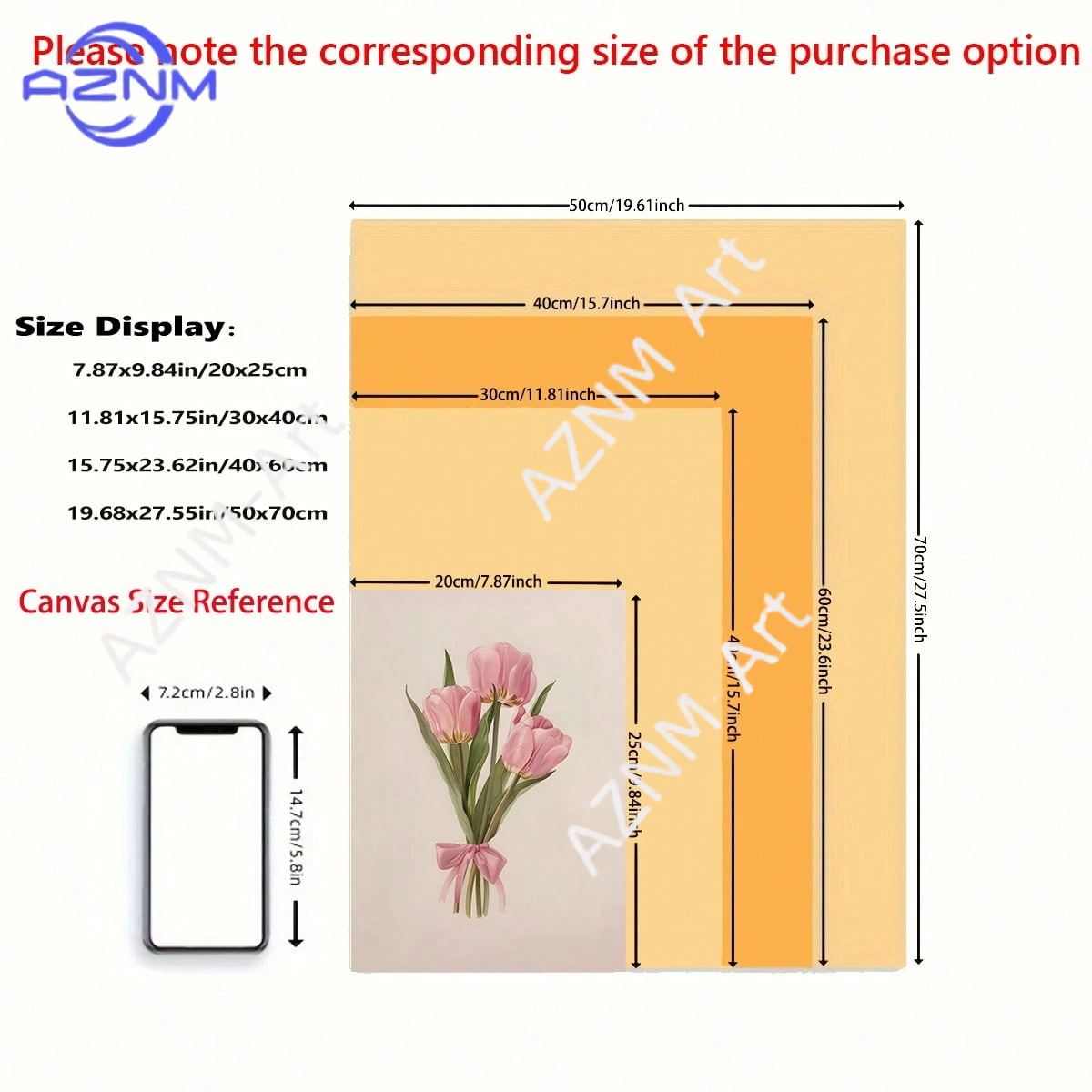 Pink Tulip Floral Wall Art Can – обзор и цена Home Decor Tulip